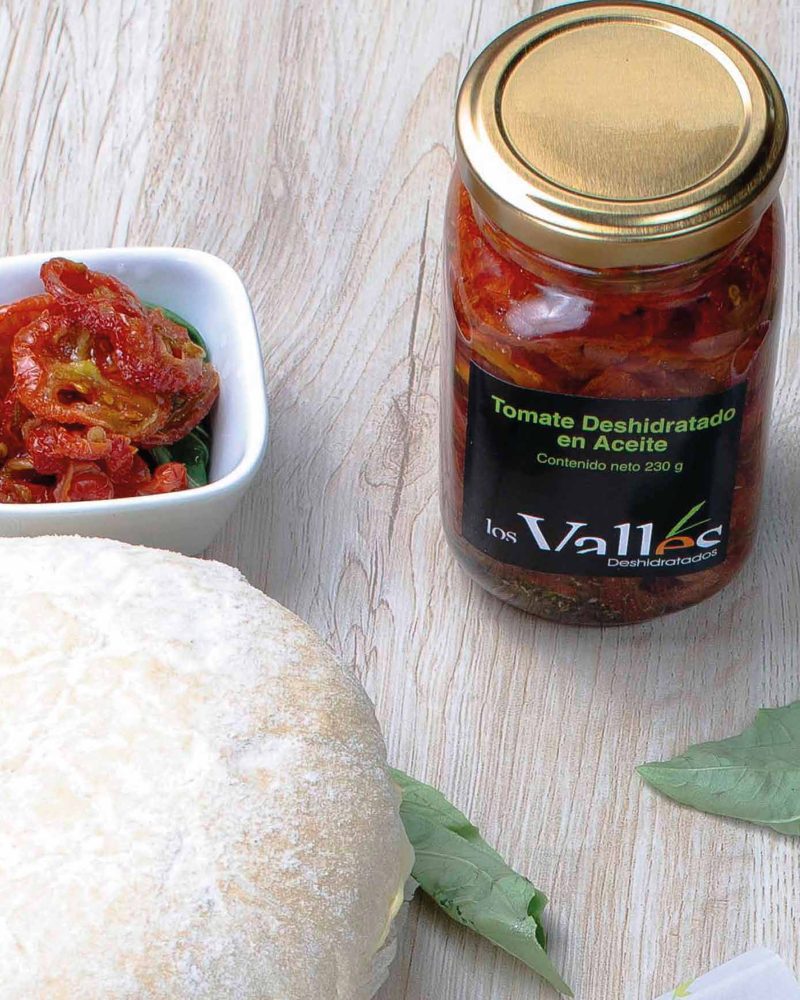Tomate deshidratado en aceite